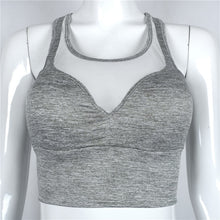 femmes soutien-gorge de sport yoga tops soutien-gorge de sport de remise en forme avec Pad femme Gym Running Tank Top