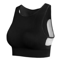 NEW Women Breathable Mesh Shockproof Padded Athletic Gym Running Seamless Fitness Yoga Vest Sport Bra Tops