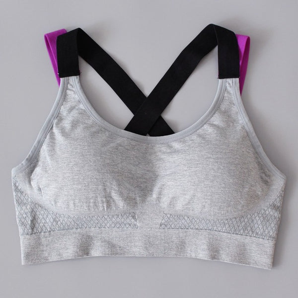 Womens Running Bra Fitness Bra Yoga Push Up Sports Bra Gym Running Padded Sport Bra Top Sport Brassiere Athletic Sportswear