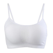 Women Training Sport Bra Gym Running Crop Tops Black Padded Criss Cross Back Yoga Bra Breathable Wirefree Fitness Sport Bra