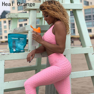 Ensemble 2 Pcs Legging et Brassière Fitness Push Up