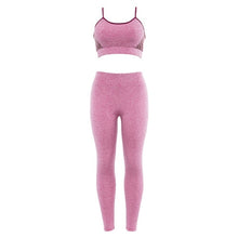 Ensemble 2 pcs Fitness Legging et Brassière