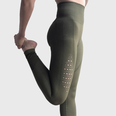 Legging Taille Haute Moulant Yoga Fitness