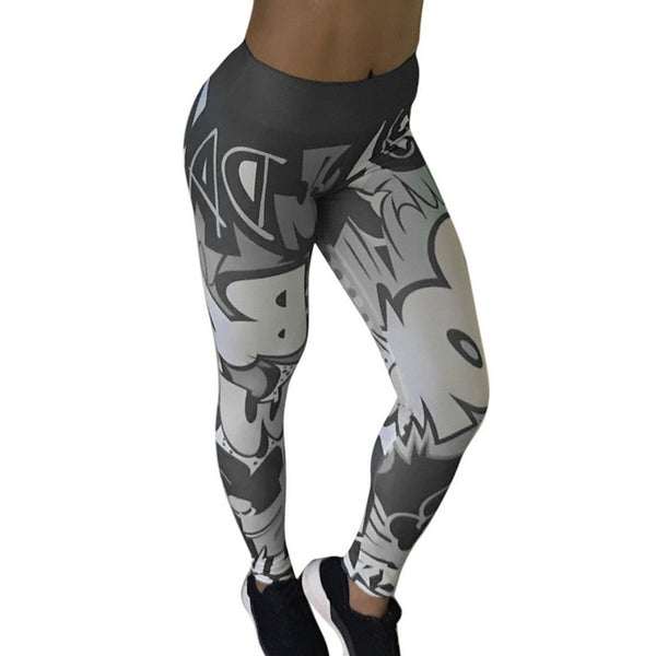 Legging Élastique Yoga & Fitness - 6 motifs