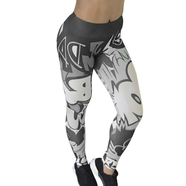 Legging Élastique Yoga & Fitness - 6 motifs
