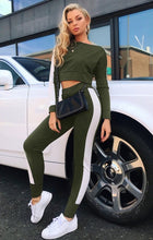 Printemps Été Hauts Sans Manches Skinny Off Crop Top Et Bandage Legging 2 Piece Set Femmes Vêtements Tricotés Femmes Set
