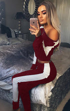 Printemps Été Hauts Sans Manches Skinny Off Crop Top Et Bandage Legging 2 Piece Set Femmes Vêtements Tricotés Femmes Set