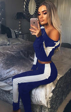 Printemps Été Hauts Sans Manches Skinny Off Crop Top Et Bandage Legging 2 Piece Set Femmes Vêtements Tricotés Femmes Set