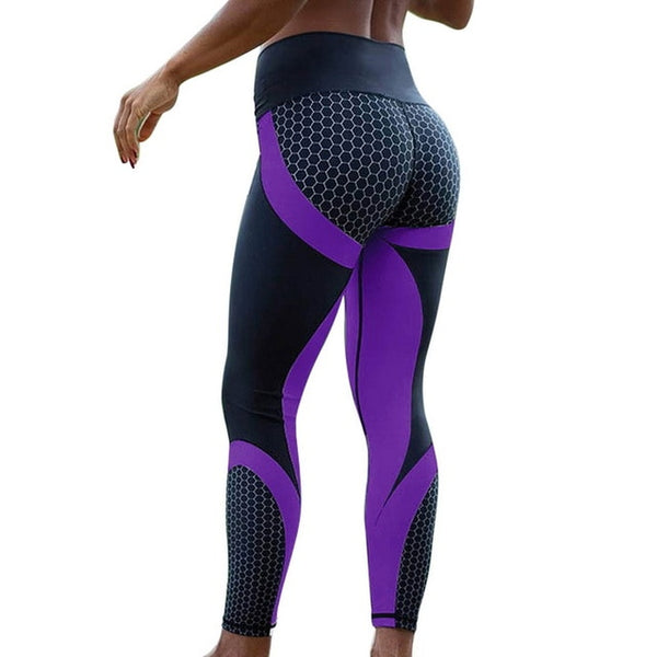 Legging Élastique Yoga & Fitness - 6 motifs