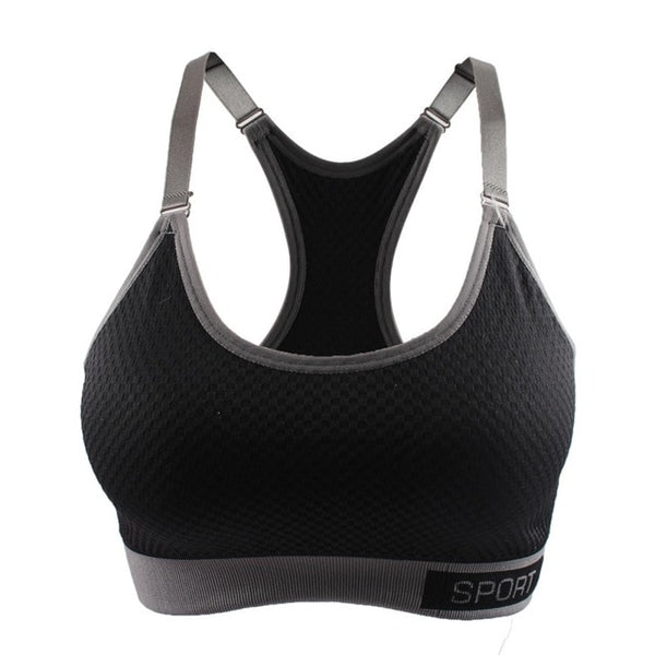 Balight Sexy Trous Respirants Femmes Sports Bras Tops Sous-Vêtements Gym Débardeurs Camis Sans Acier Fitness Bras