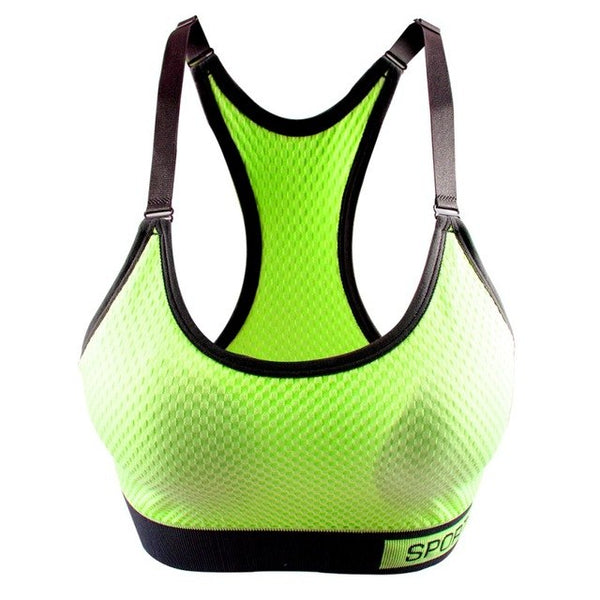 Balight Sexy Trous Respirants Femmes Sports Bras Tops Sous-Vêtements Gym Débardeurs Camis Sans Acier Fitness Bras